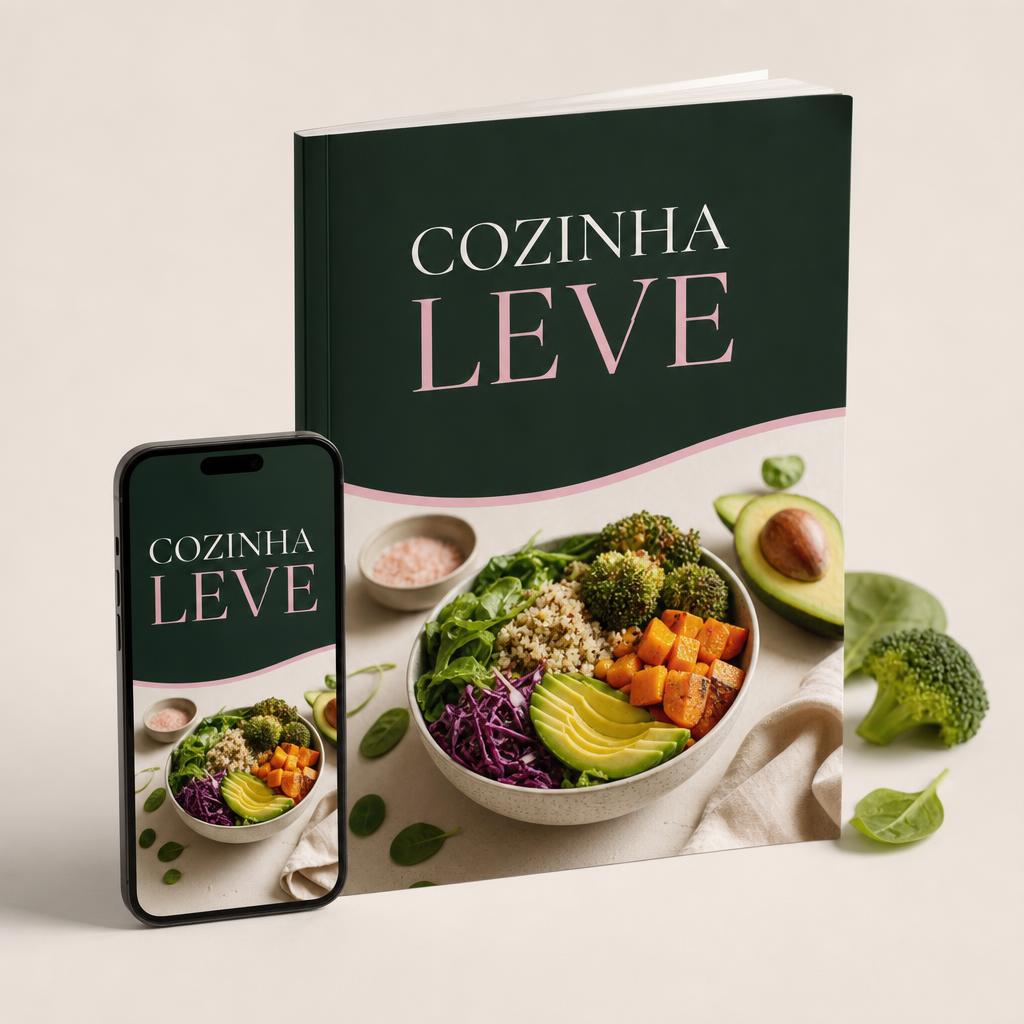 Mockup do bônus Cozinha Leve